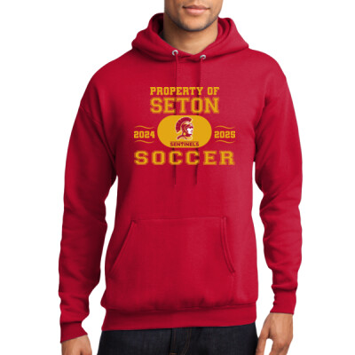 Adult Unisex Property of Seton Soccer Hoodie Thumbnail