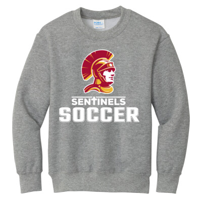 Youth Unisex White Sentinels Soccer Crew Thumbnail