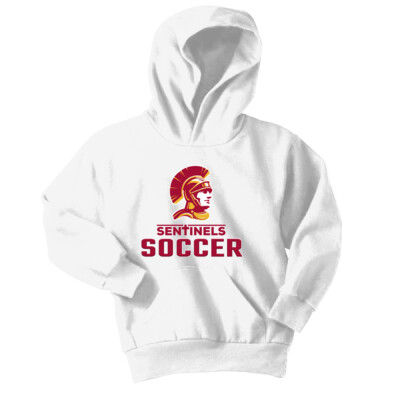 Youth Unisex Red Sentinels Soccer Hoodie Thumbnail