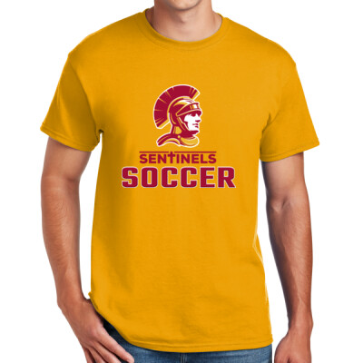 Adult Unisex Red Sentinels Gold 50/50 Tee Thumbnail